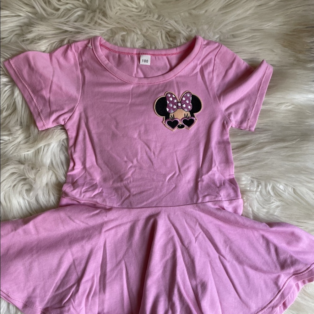 Toddler girl Minnie Mouse dress